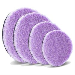 Lake Country Purple Foam Wool Pads Slim