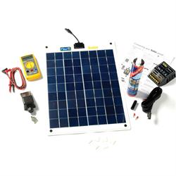 Solar Technology 20W Solar Panel Kit - Complete
