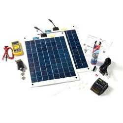 Solar Technology 40W Solar Panel Kit - Complete