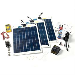 Solar Technology 60W Solar Panel Kit - Complete