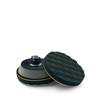 SCHOLL Concepts 3.5 Inch / 85mm Black SOFTouch Waffle Finishing Pad