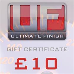 UF Ultimate Finish Gift Certificate £10 to £500