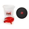 UF 20 Litre Rinse Bucket with Scratchshield & Red Lid