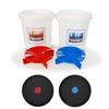 UF Wash & Rinse Bucket Set With Scratchshields & Lids