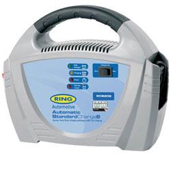 RING RCB208 - 8 Amp - Battery Charger - 12v
