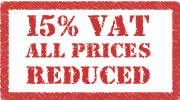 15% VAT - Click here for more details