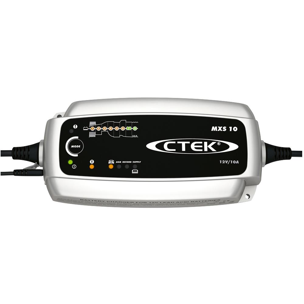 CTEK CTEK MXS 10 Multi-Functional 8-Stage Battery Charger 220-240V 12V 10A EU Plug 7350009567084 