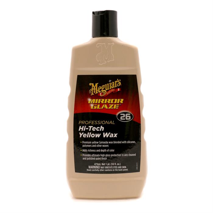 Meguiar's 26 HiTech Yellow Liquid Wax (473ml & 3.78L) Ultimate Finish