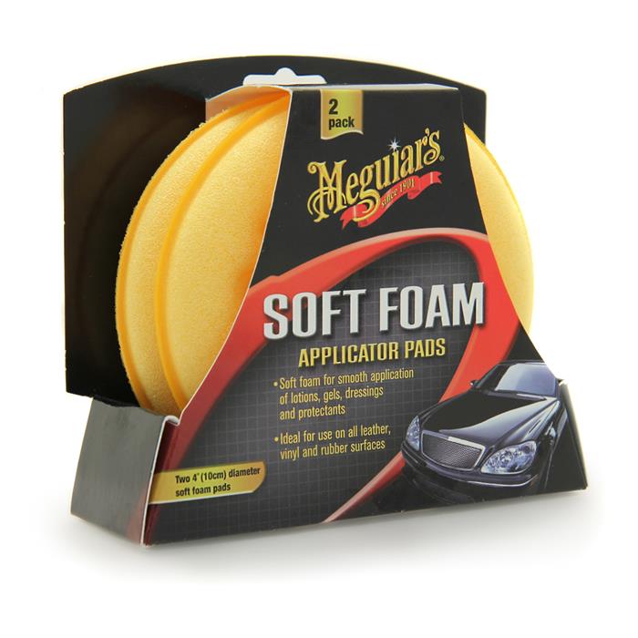 Meguiar's Soft Foam Applicator Pad (2 pack)