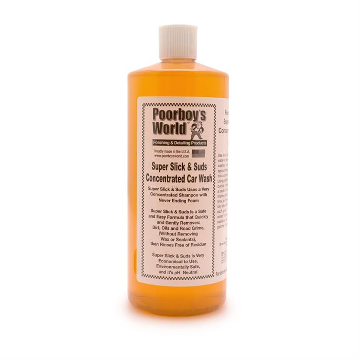 Poorboys Super Slick & Suds Car Shampoo (946ml)