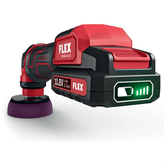 FLEX PXE 80 10.8-EC Mini Polisher (Cordless) Set