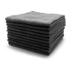 Microfibre Buffing Fleece (Black) 10 Pack