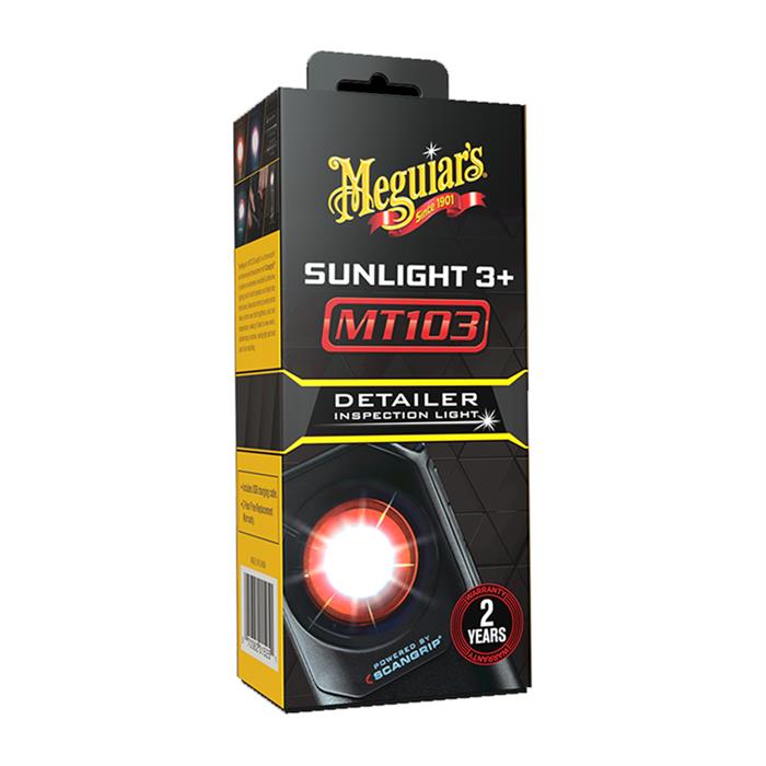 Meguiar's MT103 Sunlight 3-Plus Detailer Inspection Light