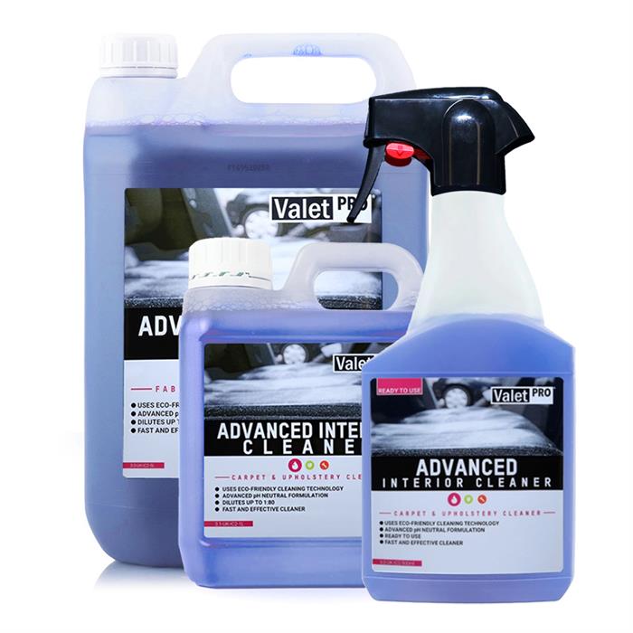 Valet Pro Advanced Interior Cleaner (500ml & 5 Litres)