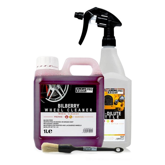 ValetPRO Valet Pro Bilberry Wheel Cleaner Kit (1 Litre)