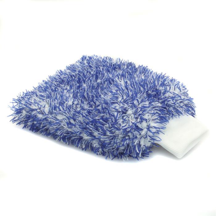 Ultimate Finish UF Microfibre Wash Mitt Blue