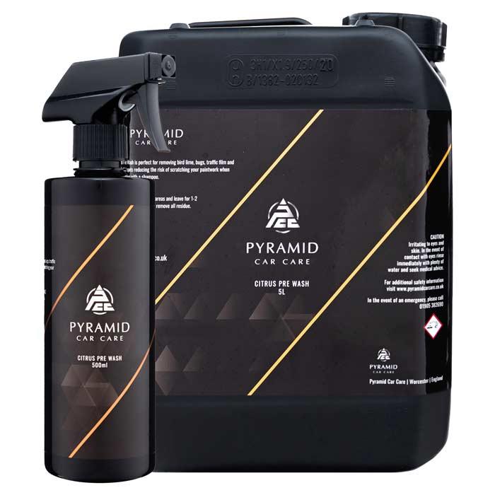 Pyramid Car Care Citrus Pre Wash (500ml & 5 Litres)
