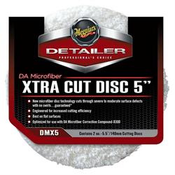 Meguiar's Meguiars Detailer DA Microfiber XTRA Cut Disc 5" (2 Pack)