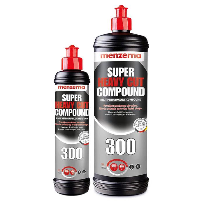 Menzerna Super Heavy Cut Compound 300 (250ml & 1L)