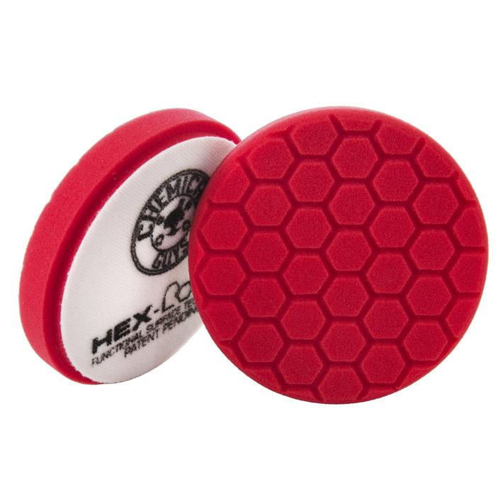 Chemical Guys HEX-LOGIC Ultra Light Finishing Pad Red (135mm)