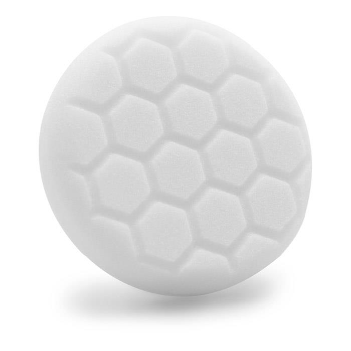 Hex-Logic Light-Medium Polishing Pad White - 4 Inch – Detail Depot NZ