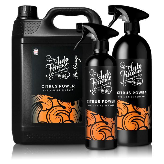 Auto Finesse Citrus Power Bug & Grime Remover (500ml, 1L & 5L)