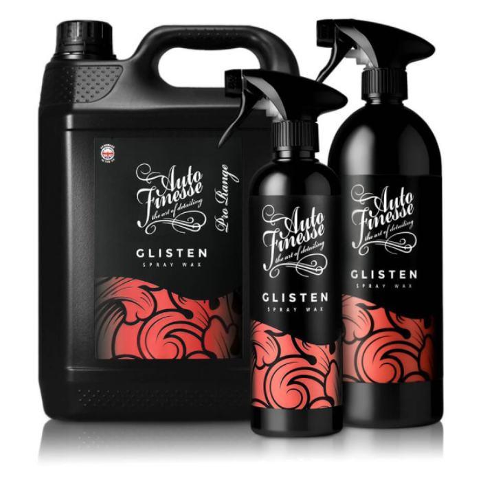 Auto Finesse Glisten Spray Wax (500ml, 1L & 5L)