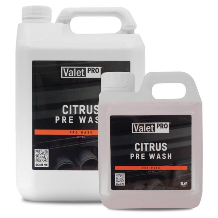 ValetPRO Citrus Pre-Wash (1 Litre & 5 Litres)