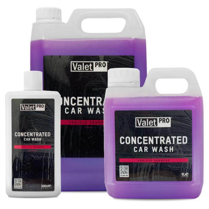 ValetPRO Concentrated Car Shampoo (500ml, 1 Litre & 5 Litres)