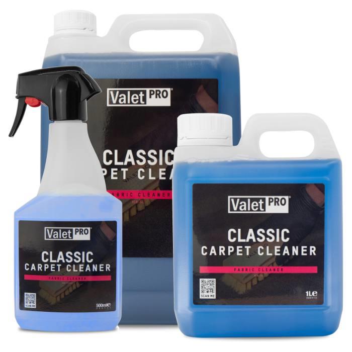 ValetPRO Classic Carpet Cleaner (500ml, 1 Litre & 5 Litres)