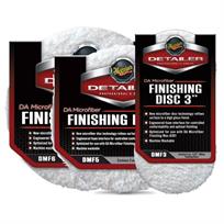 Meguiars Meguiar's DA Microfibre Finishing Disc 2 Pack (75mm, 125mm & 150mm)