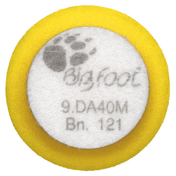 DA Pads Lot De 2 Tampons Polissage RUPES Bigfoot - Mousse Jaune Haute