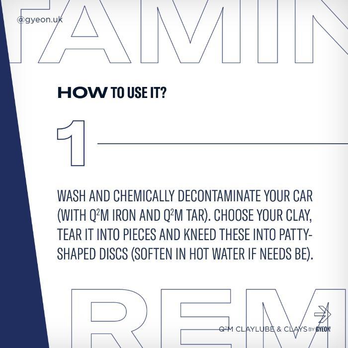 GYEON Q²M Clay Lube REDEFINED