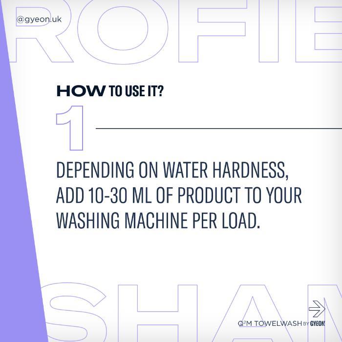 GYEON Q²M Towel Wash