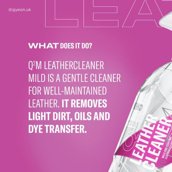 GYEON Q²M Leather Cleaner Natural