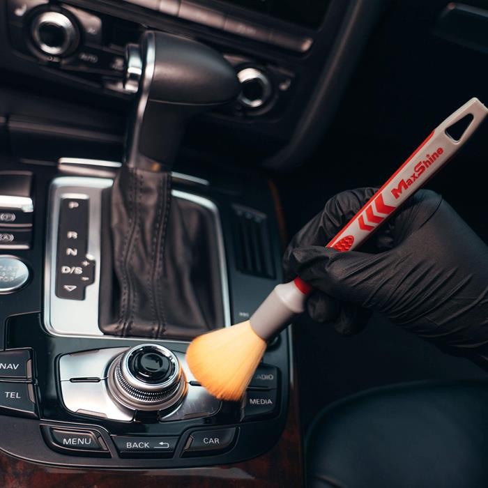 Maxshine Detailing Brush Red & Grey