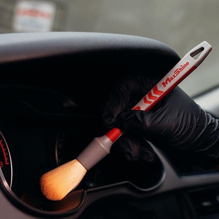 Maxshine Detailing Brush Red & Grey