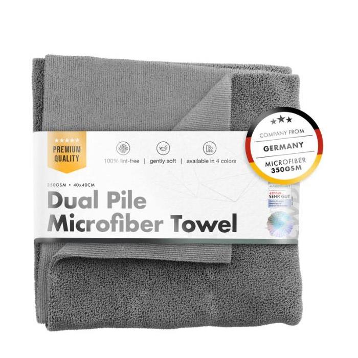 Chemicalworkz 350GSM Dual Pile Towel Grey (40x40cm)