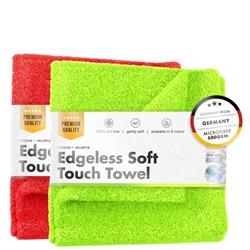 Chemicalworkz 500GSM Edgeless Soft Touch Polishing Cloth (Red & Green)