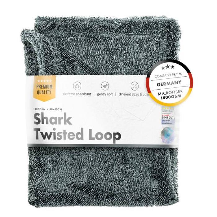 Chemicalworkz Shark Twisted Loop Drying Towel