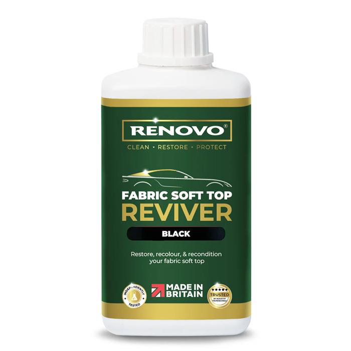 thumbnail interactive-video image 1 of Renovo Black Convertible Soft Top Reviver Kit - Complete Care For Fabric Hoods 1 of 11