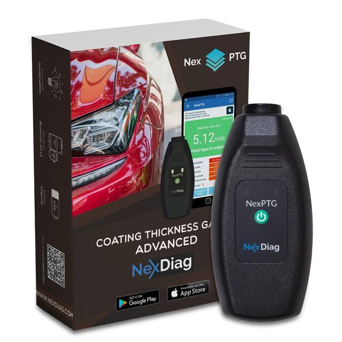 NexPTG Advanced Paint Depth Gauge | Bluetooth Paint Reader