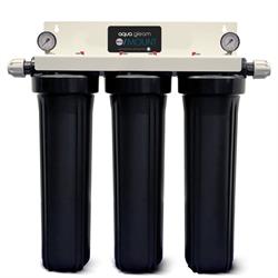 Aqua Gleam MOUNT - Triple Housing DI Resin Filter Spotless Rinse