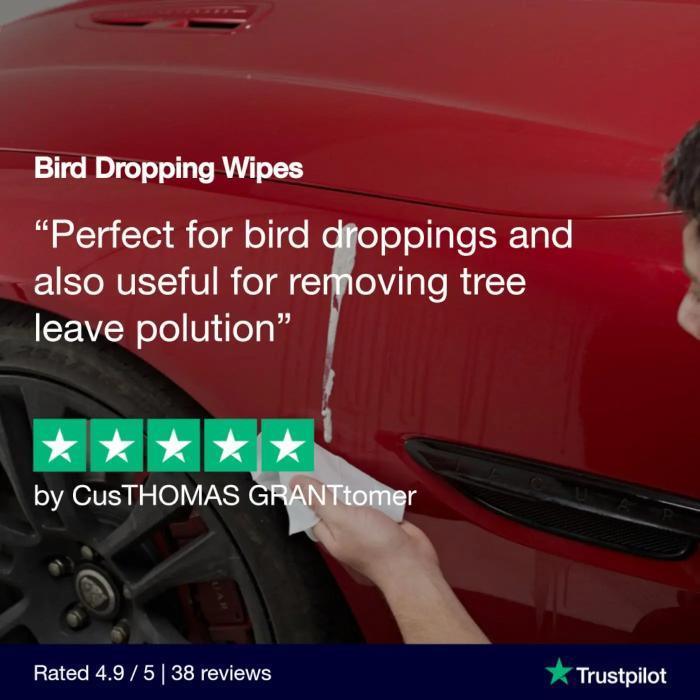 Autoglym Bird Dropping Wipes