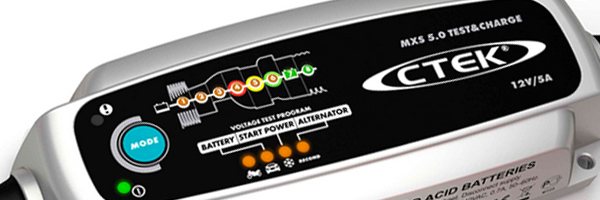 CTEK MXS 5.0 Test & Charge Battery Tester & Conditioner