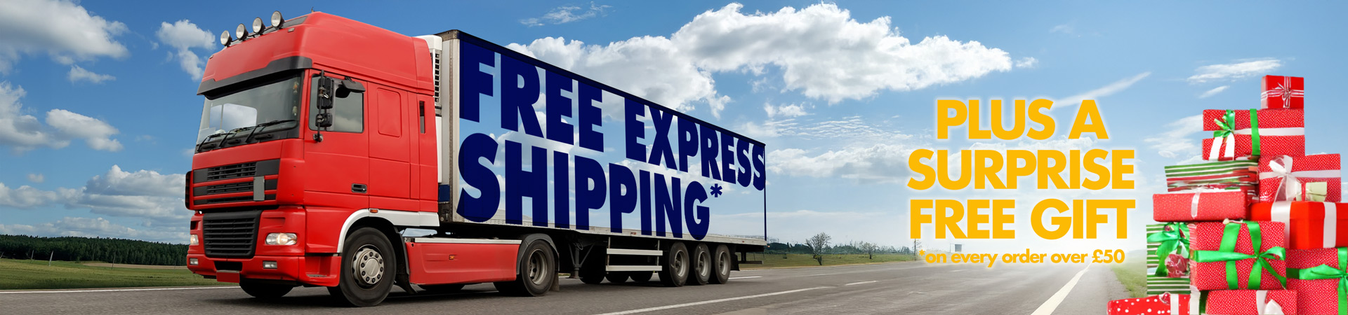 Free Express Shipping
