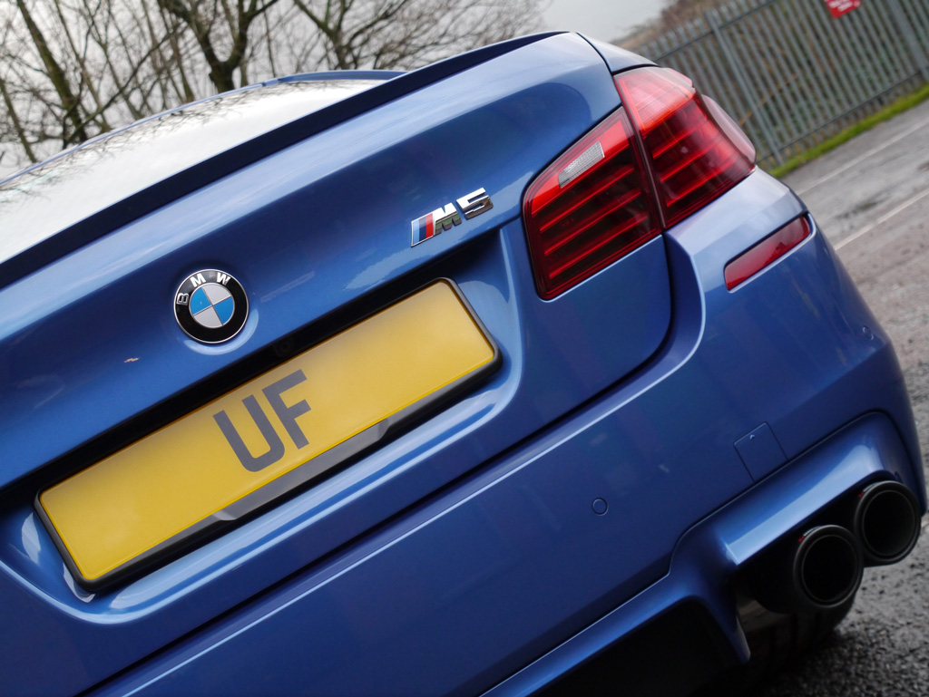 BMW M5 with Akrapovic Exhaust System – New Car Protection