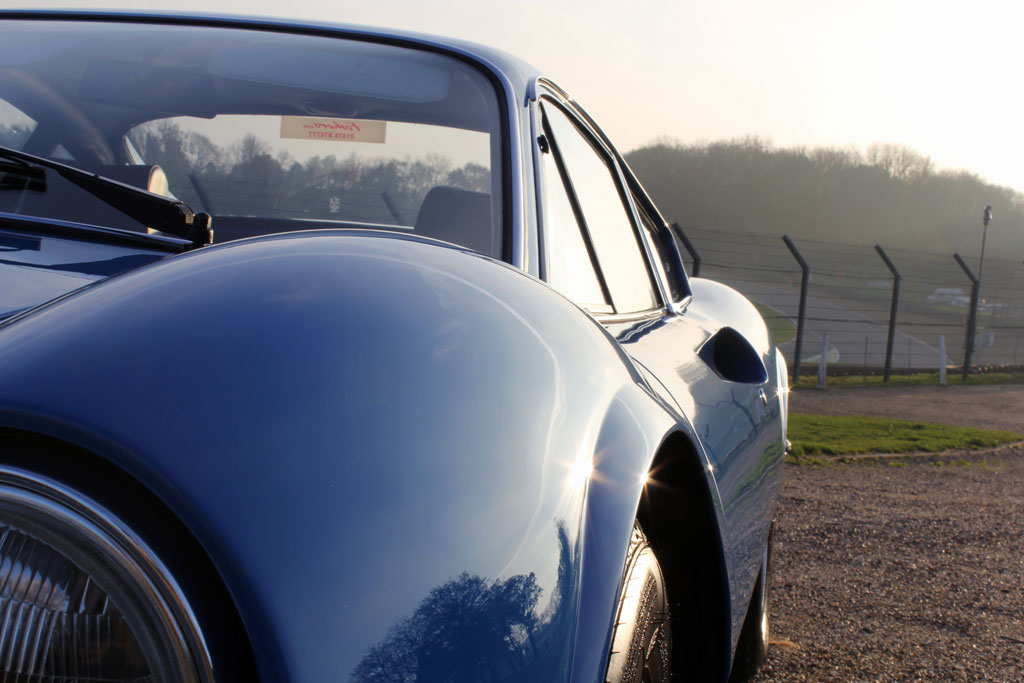 Paintwork Restored For A Rare 1972 Azzurro Dino 246 GT Berlinetta