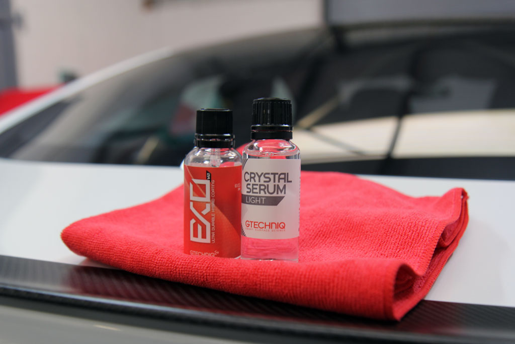 Gtechniq Crystal Serum Light Protects Tesla P90D