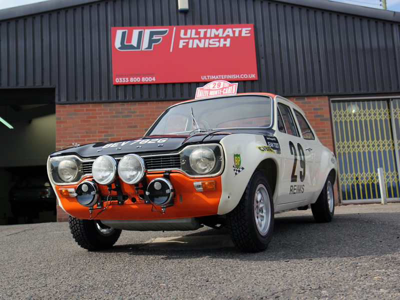 Jean Todt Ex-Works Ford Escort Mk1 Rally Saloon - Paint Correction & Show Car Preparation